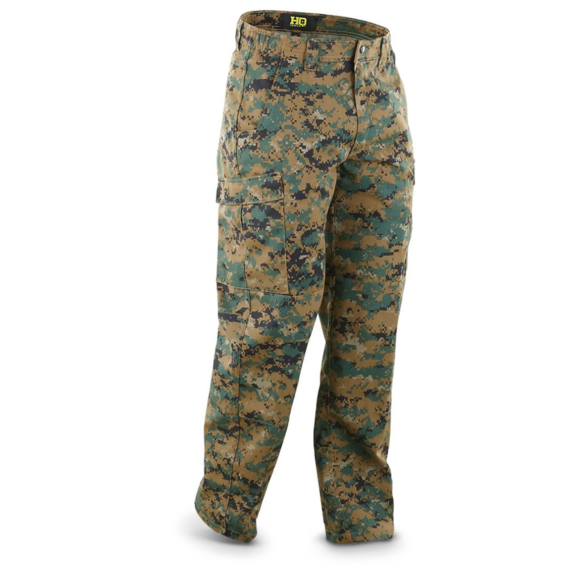 h&m camo cargo pants