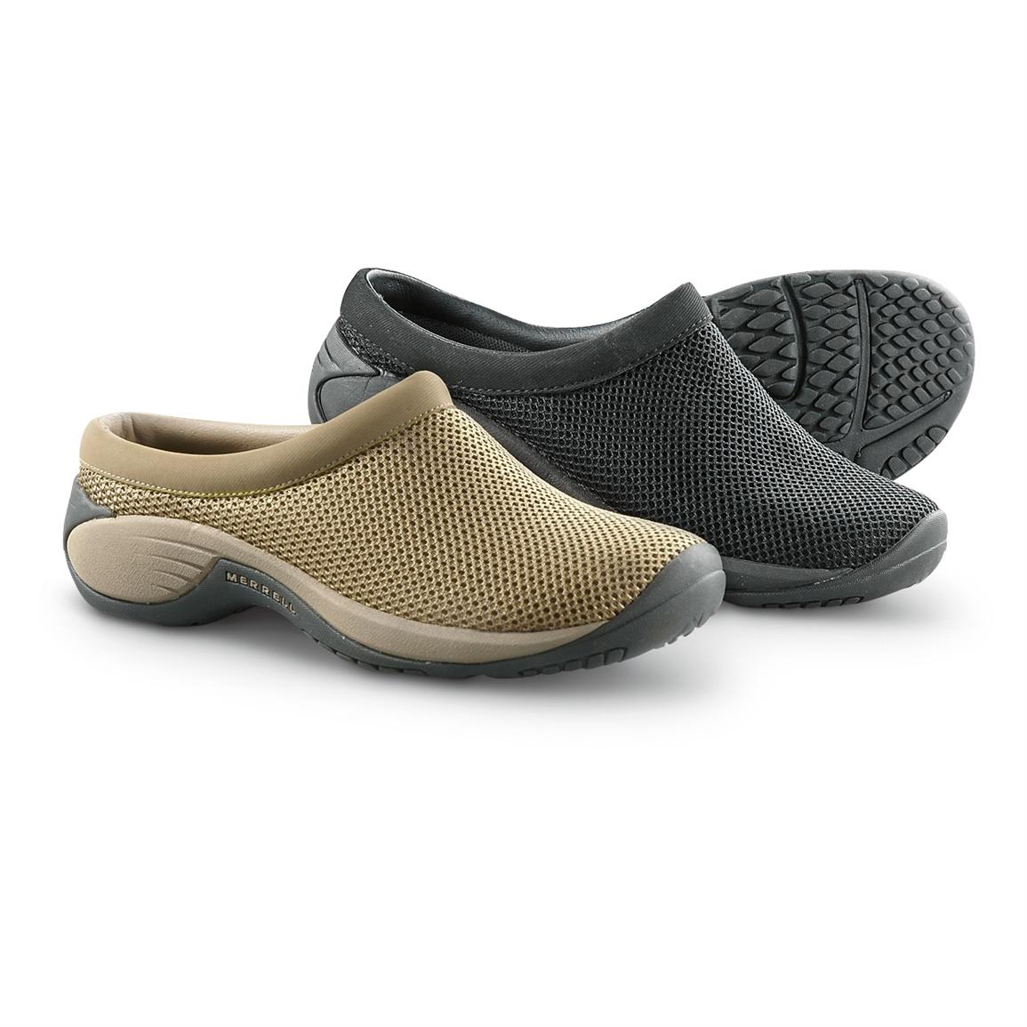 merrell slip on sneakers