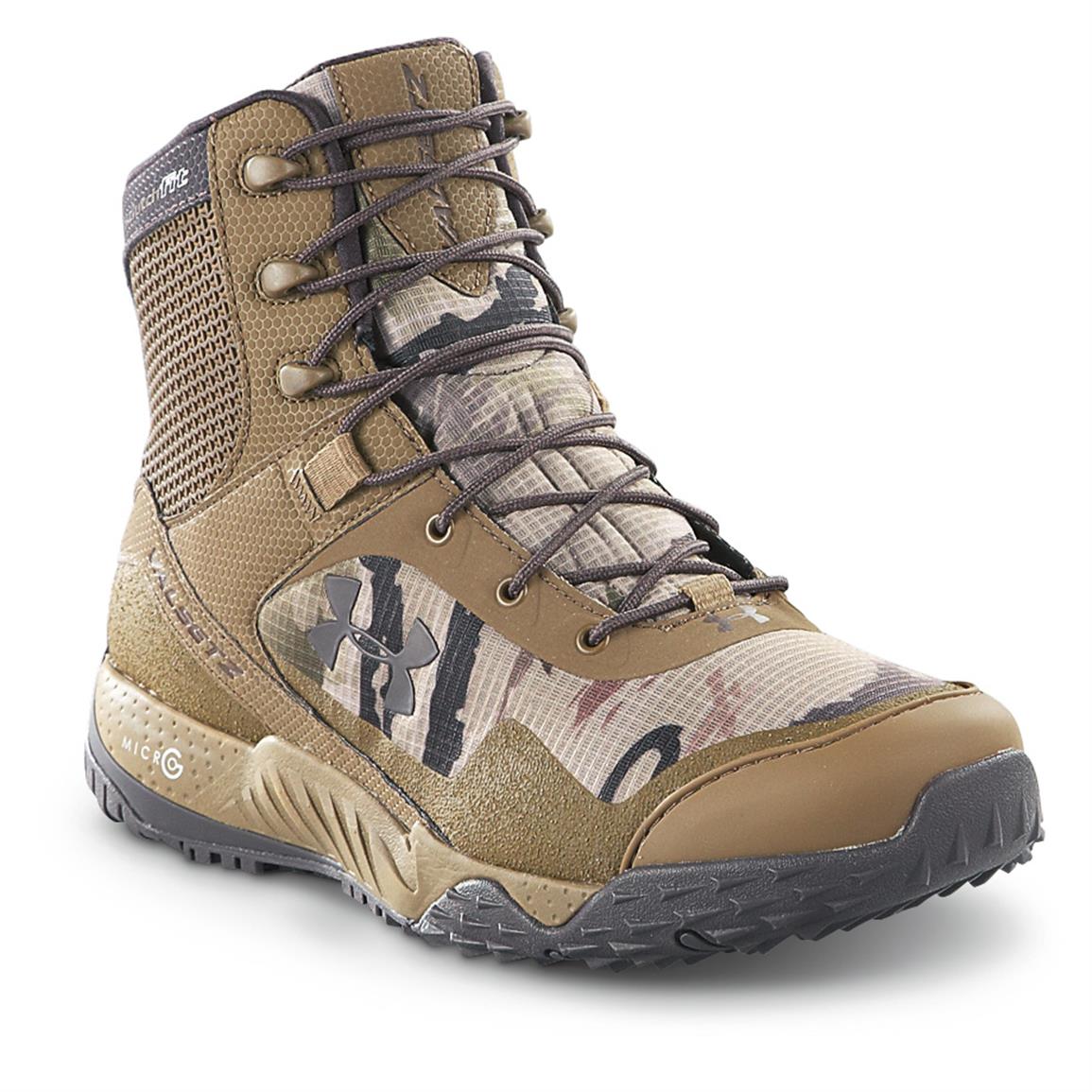 under armour camo hiking boots