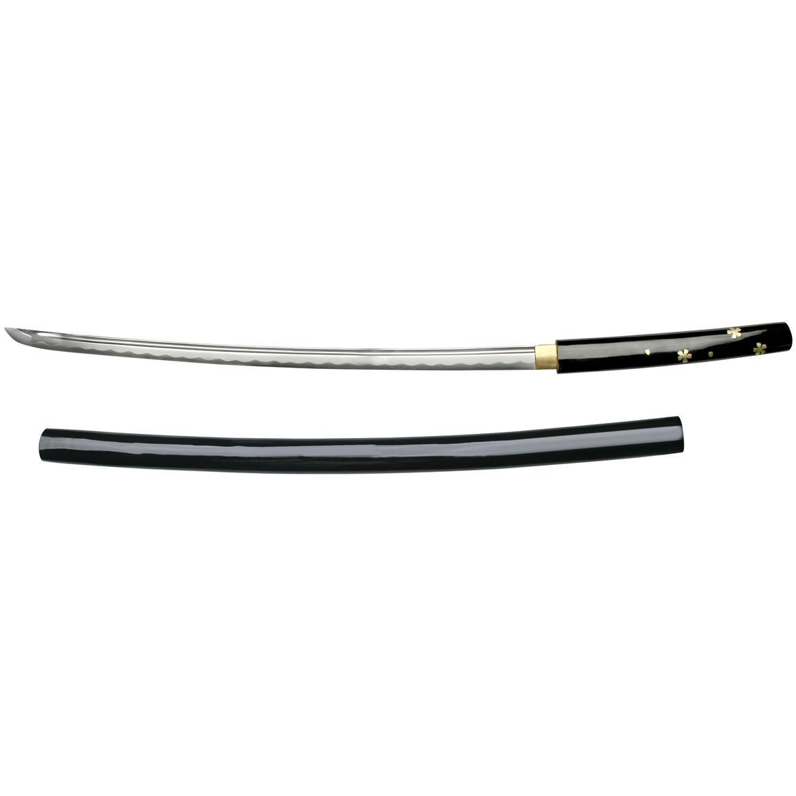 Master Cutlery Black Shirasaya Sword, 38 inch Overall