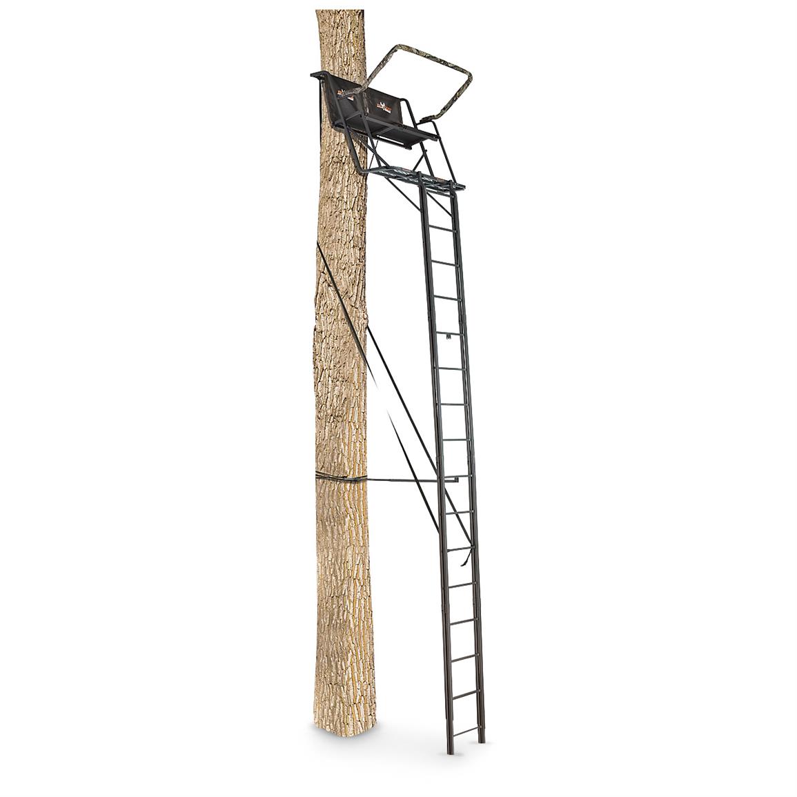 Big Game SkyRise Ladder Stand 592887, Ladder Tree Stands at