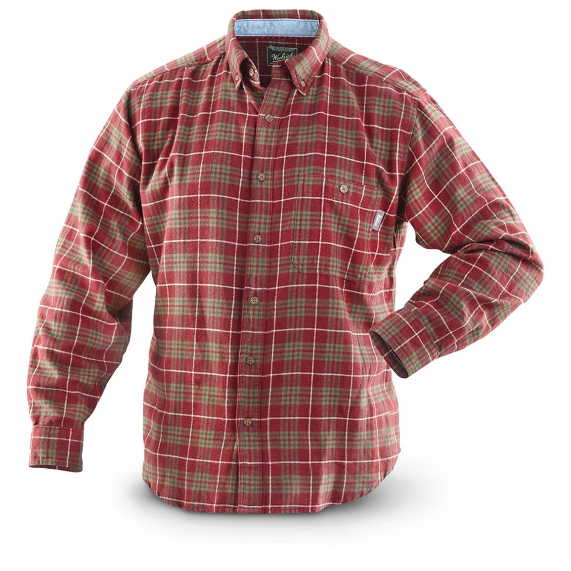 Woolrich Trout Run Flannel Shirt - 592945, Shirts at Sportsman's Guide