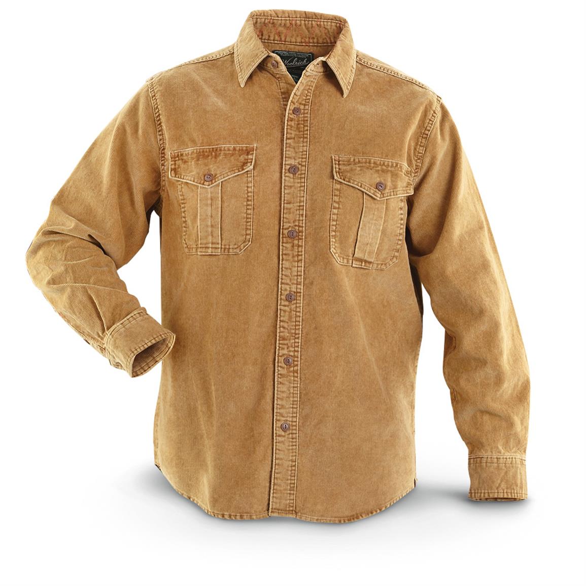 woolrich men's long sleeve shirts