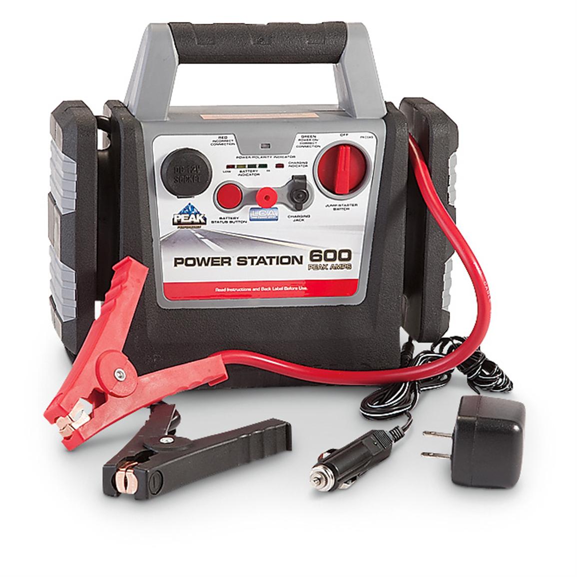 Peak® 300 AMP Jumpstart with Inflator - 593031, Chargers & Jump ...