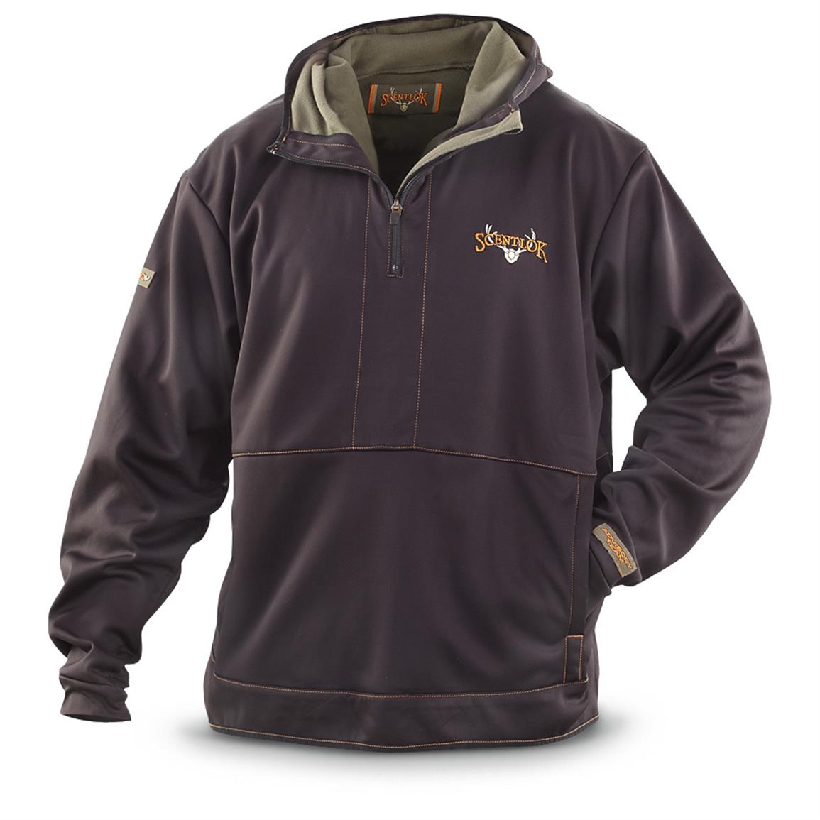Men's ScentLok HiTech Hoodie, Black 593307, Scent Control at