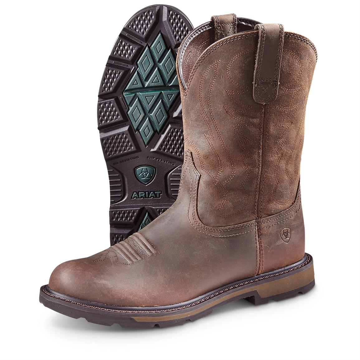 ariat groundbreaker pull on