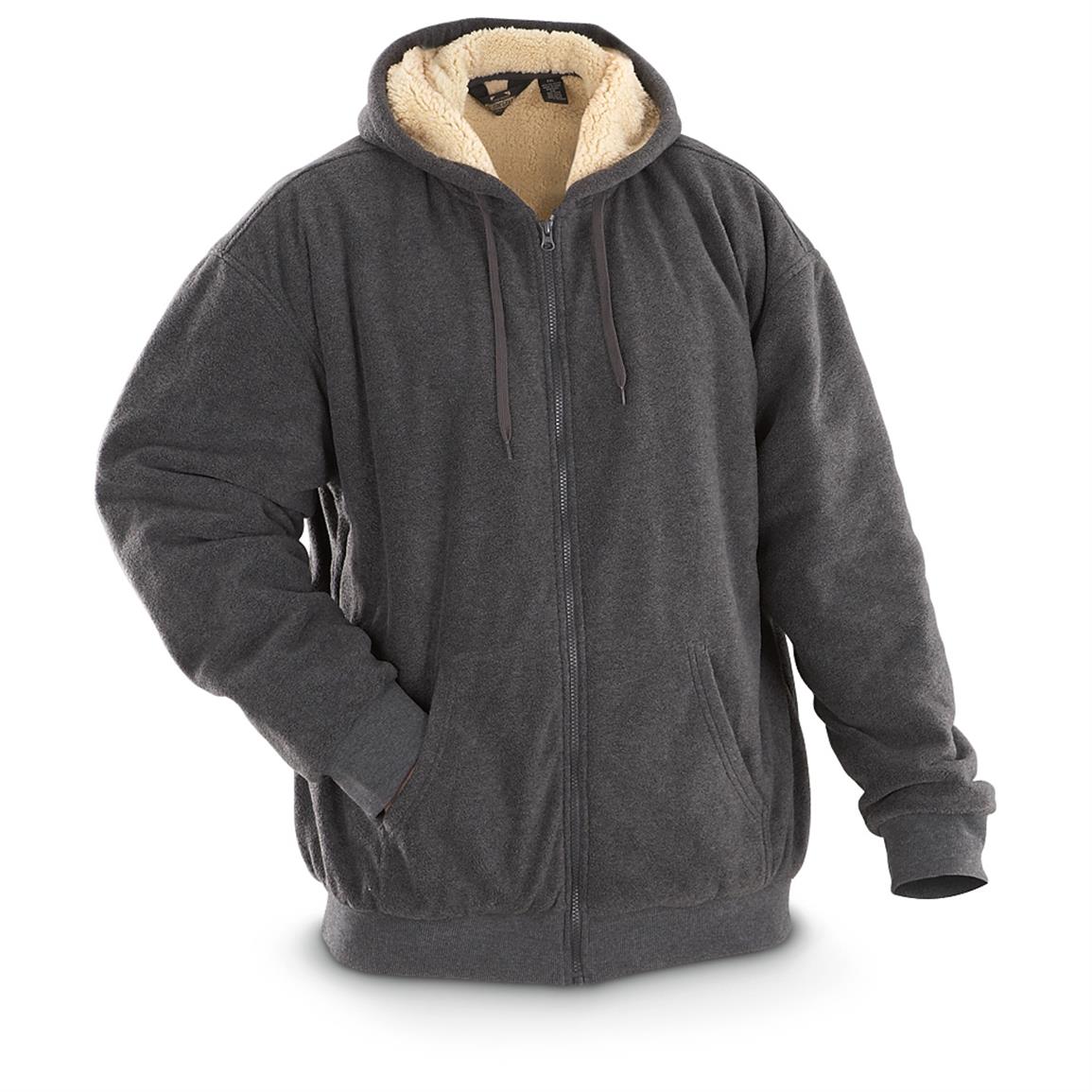 Guide Gear Butterlined Full-zip Sweatshirt - 593443, Sweatshirts ...