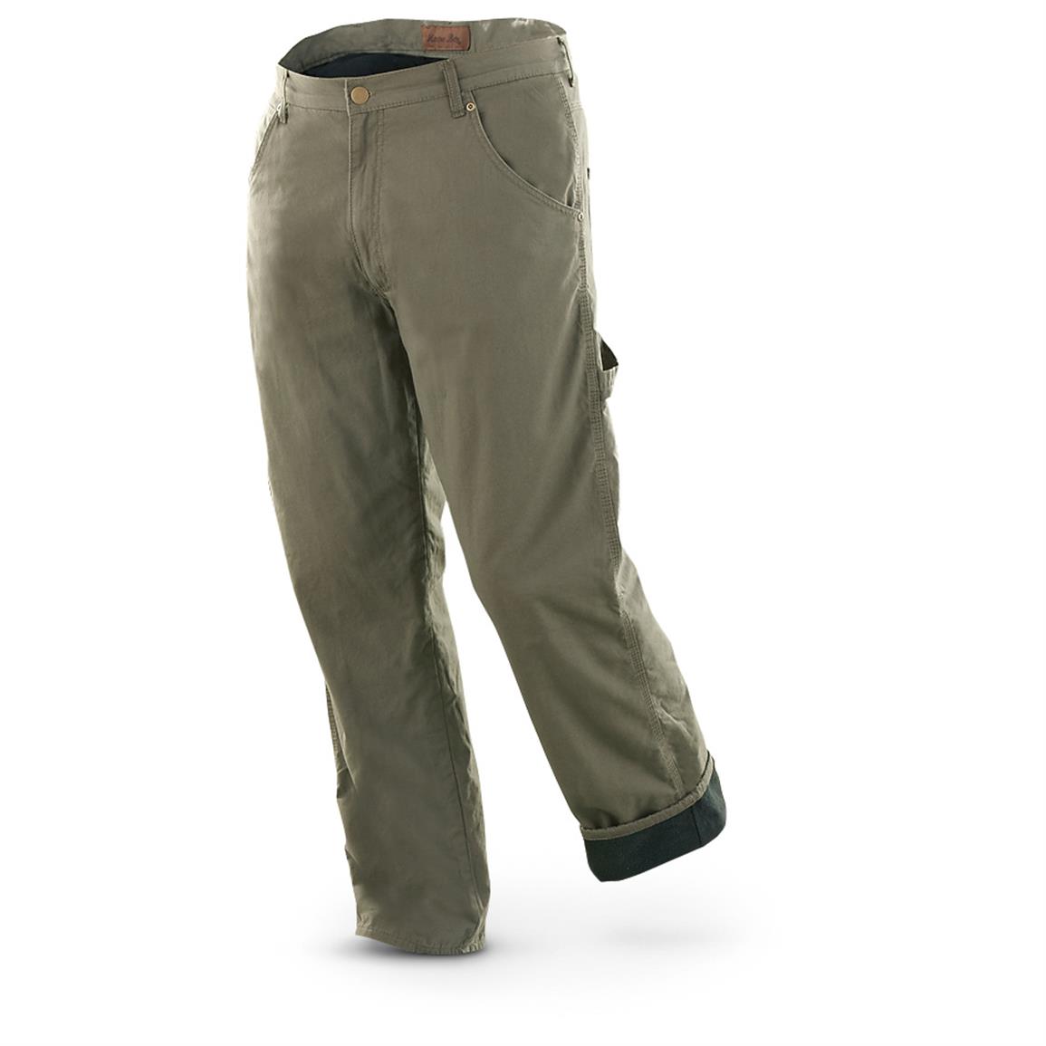 Marino Bay Lined Canvas Carpenter Jeans - 593592, Insulated Pants ...