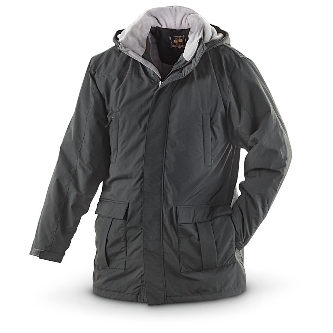 Guide Gear Men's Fleece-Lined Cascade Parka - 593603, Insulated Jackets ...
