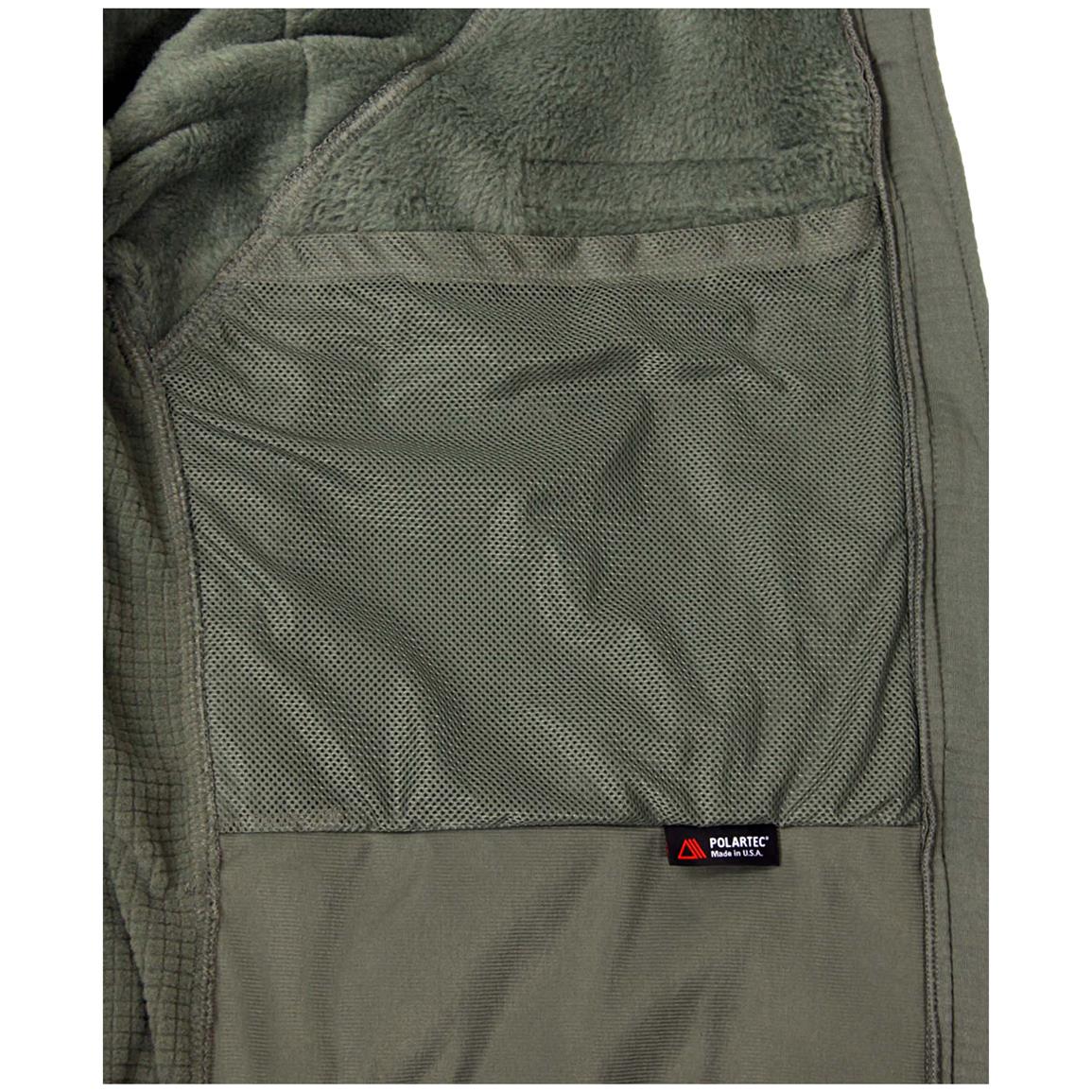 New British Military Surplus Quilted Liner Set, Olive Drab - 216428 ...