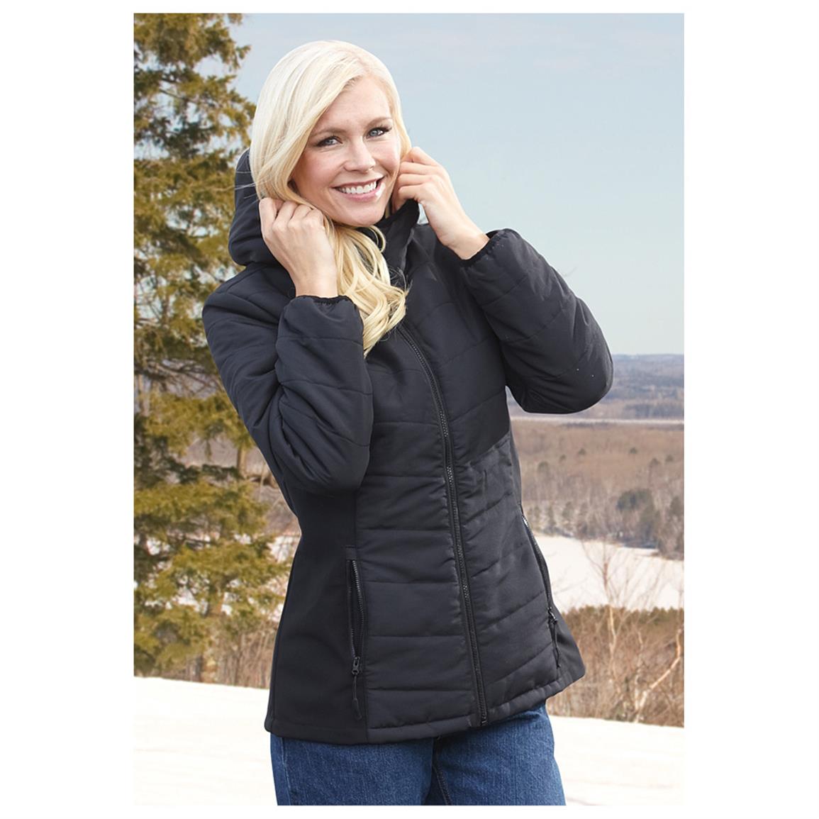 Women's Guide Gear Bubble Jacket - 593674, Insulated Jackets & Coats at ...