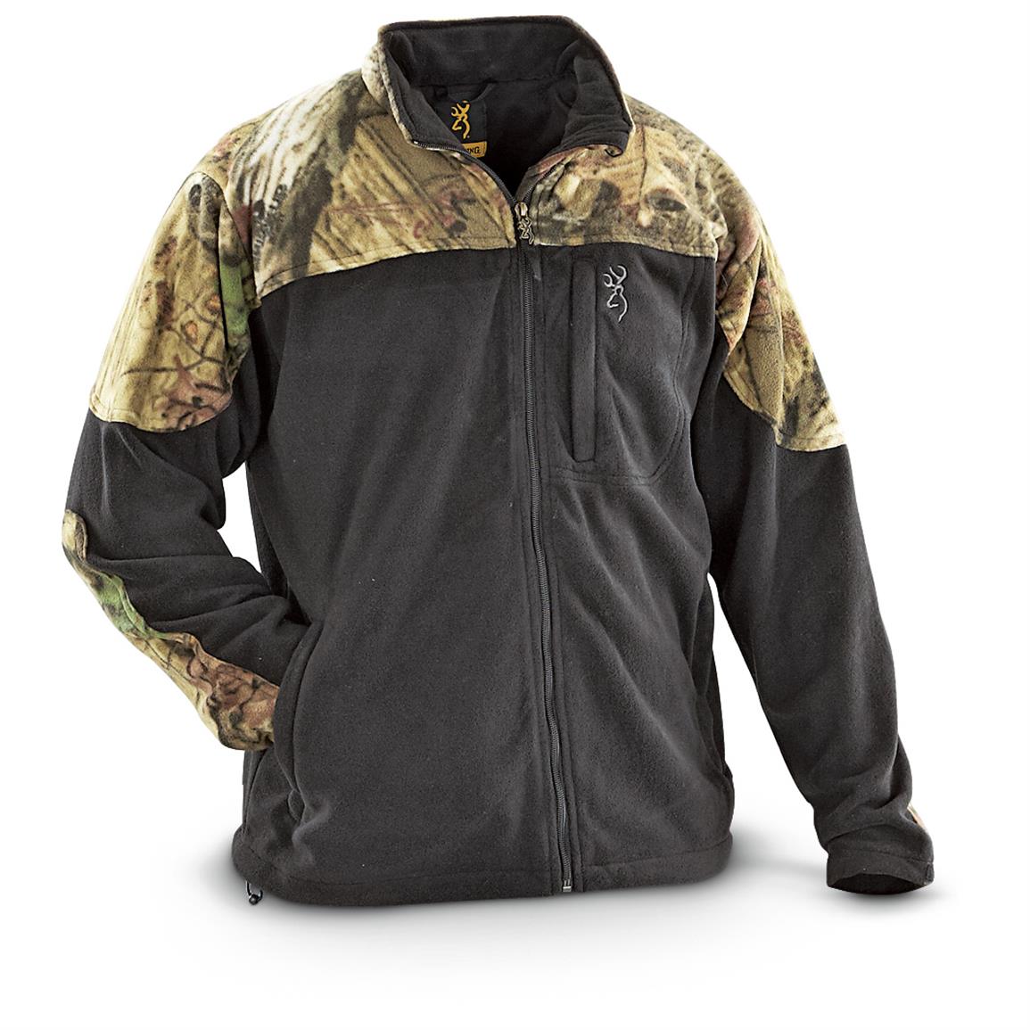 Browning® Steep Fleece Jacket - 593789, Fleece & Soft Shell Jackets at ...