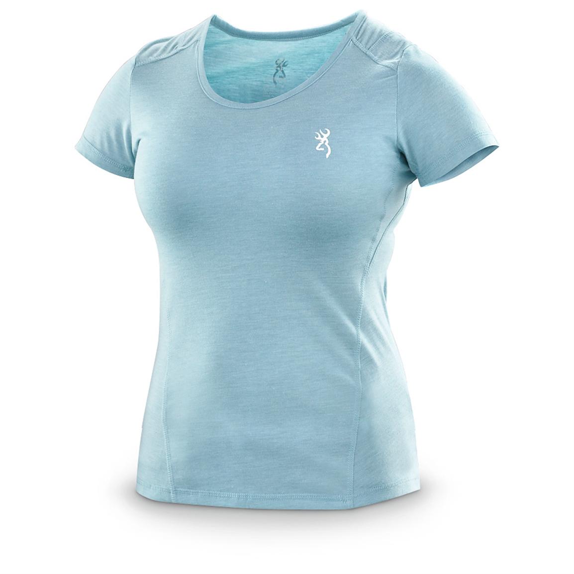 Women's Browning Performance Soft Tech Short-sleeved T-shirt - 593814 ...