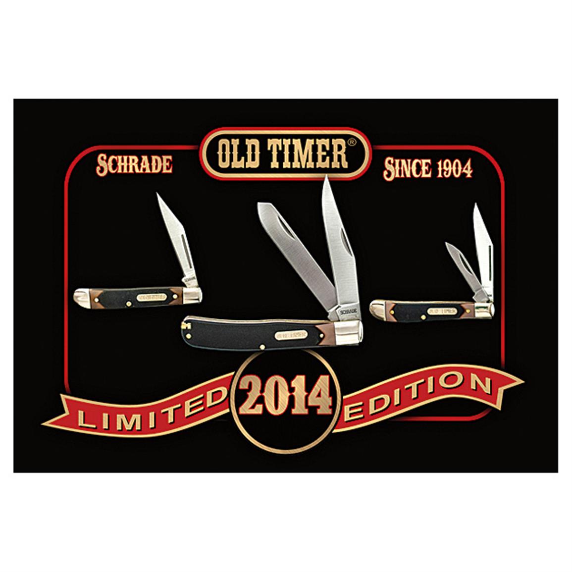 3Pc. Old Timer® Pocket Knife Set 593937, Folding Knives at Sportsman