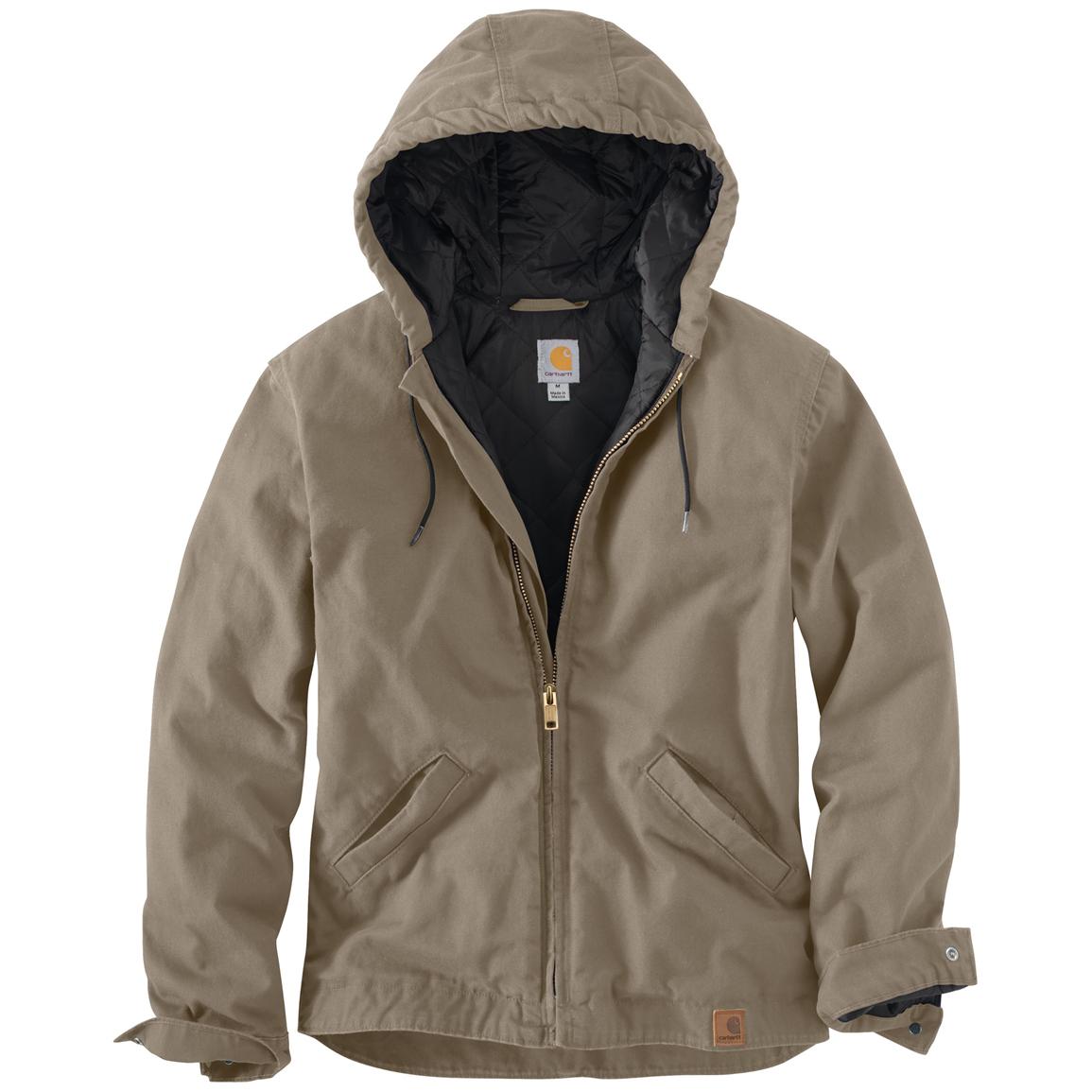 Carhartt® Washed Duck Jacket - 594023, Insulated Jackets & Coats at ...