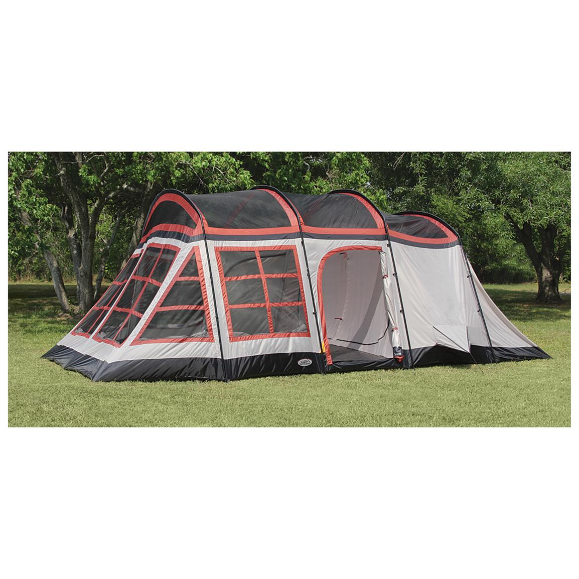 Texsport Big Horn 3-room Family Cabin Tent  Without rainfly
