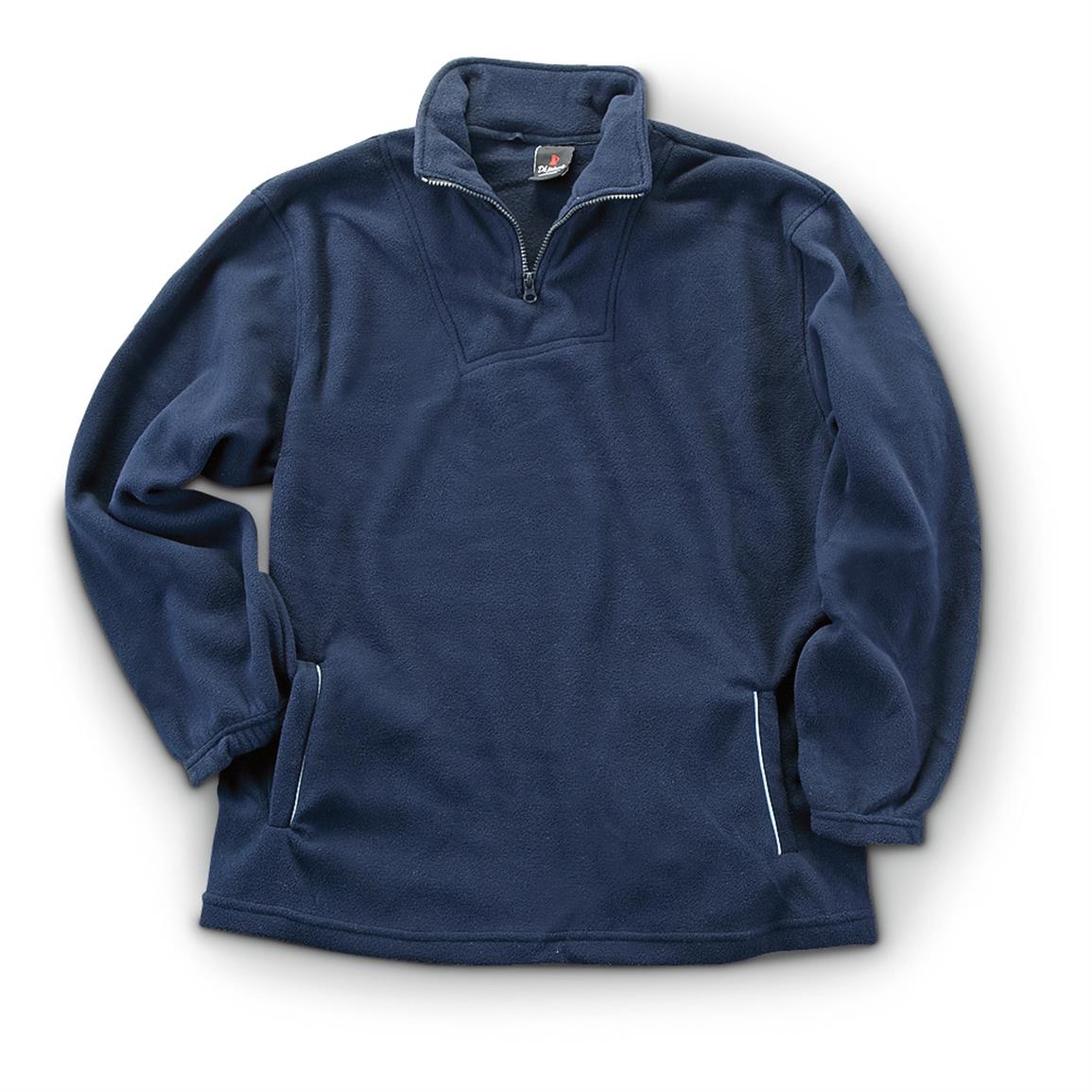 Fleece 1/4-zip Pullover - 594552, Military Sweatshirts & Hoodies at ...