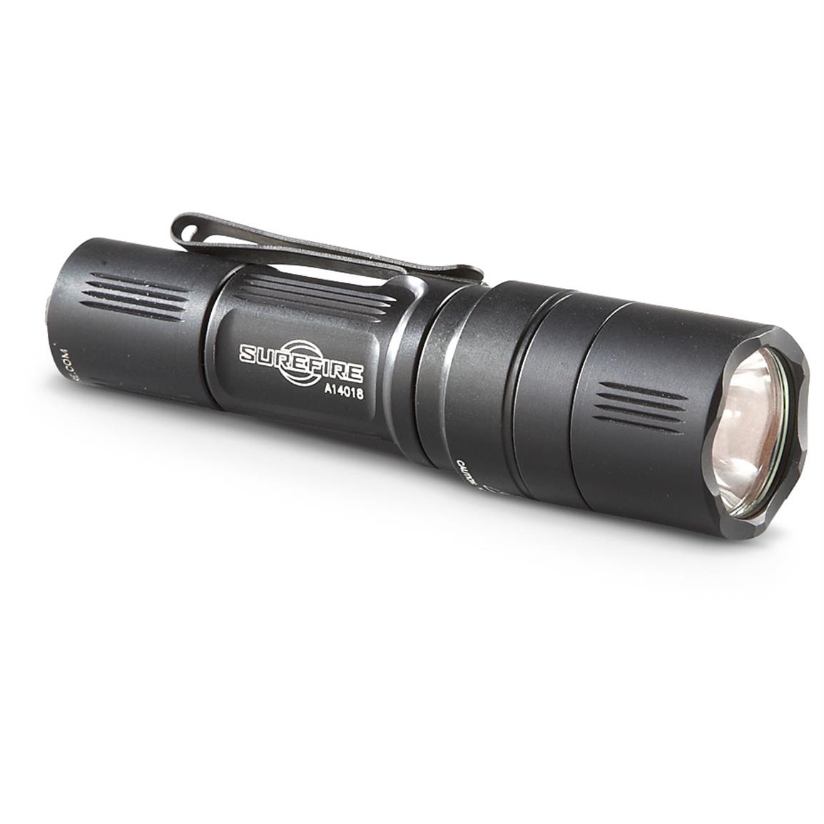 SureFire® 200-lumen EB1 Backup® Flashlight, Black - 597588, Flashlights ...