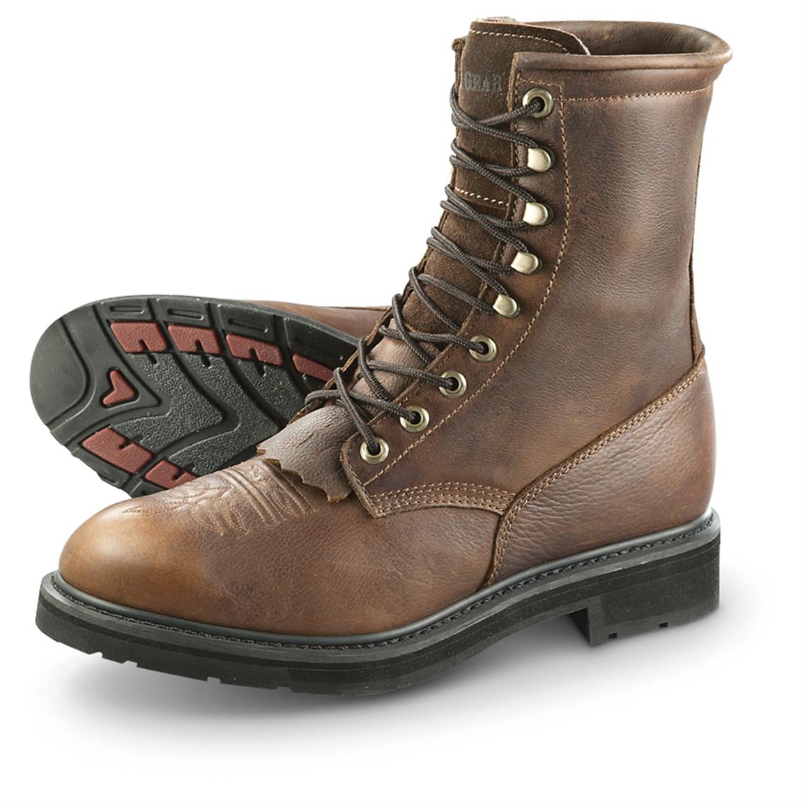 kiltie work boots