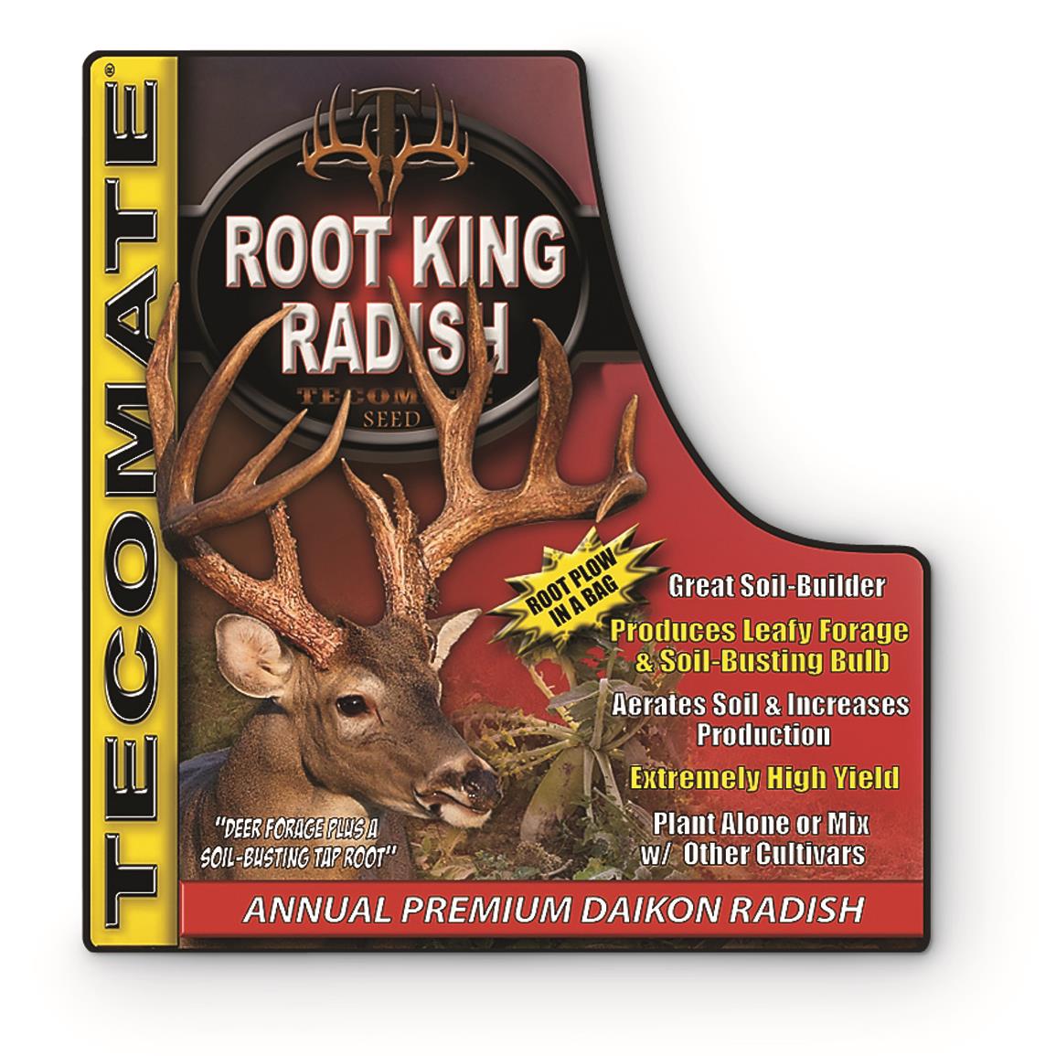 Tecomate 1/2 Acre Root King Radish, 5 lbs.