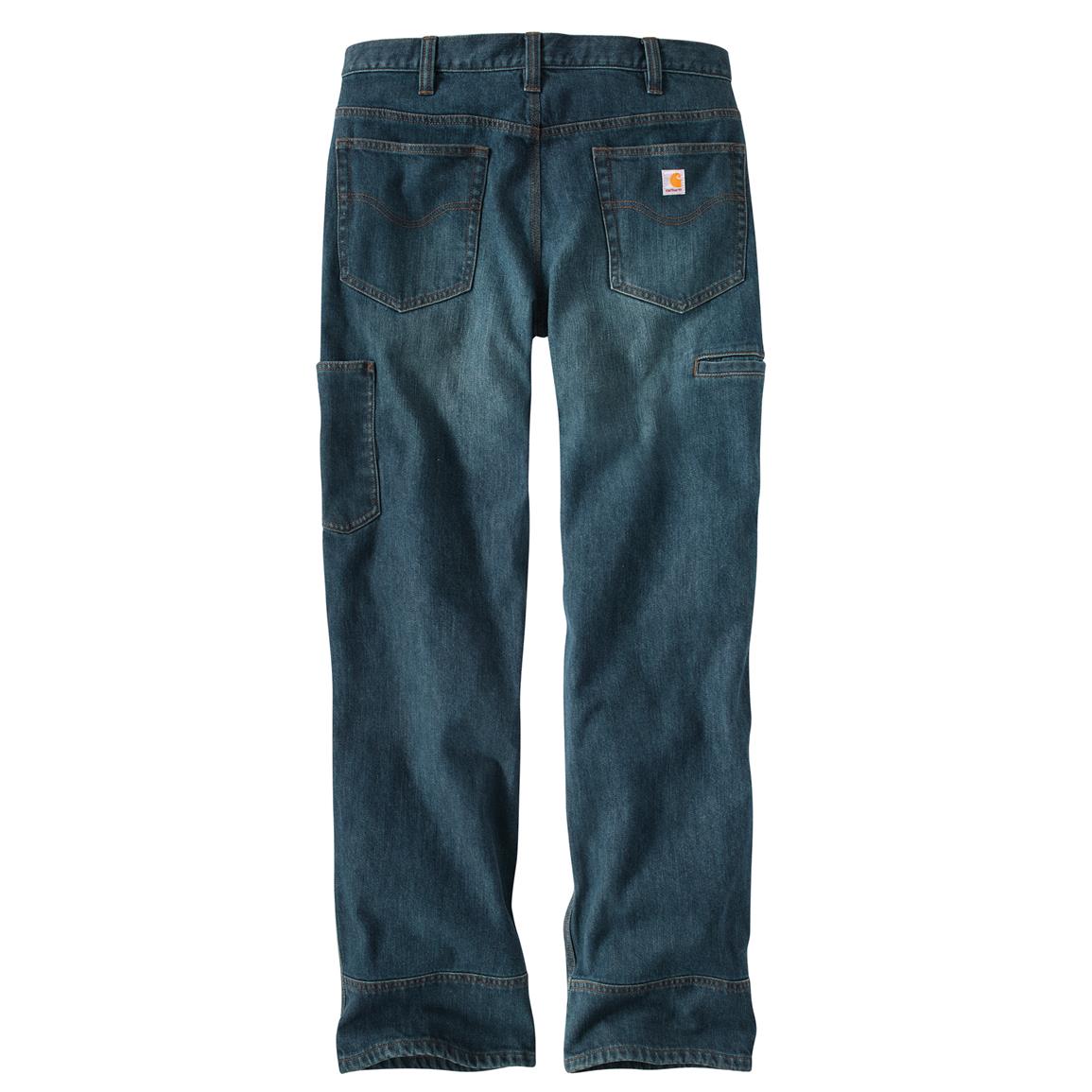 Carhartt Men's Relaxed-fit Linden Jeans, Rustic Worn - 607662, Jeans ...