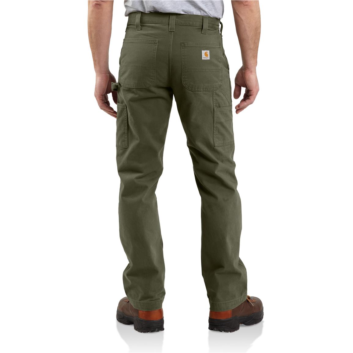 Carhartt Men's Washed Twill Relaxed Fit Work Pants - 607663, Jeans ...