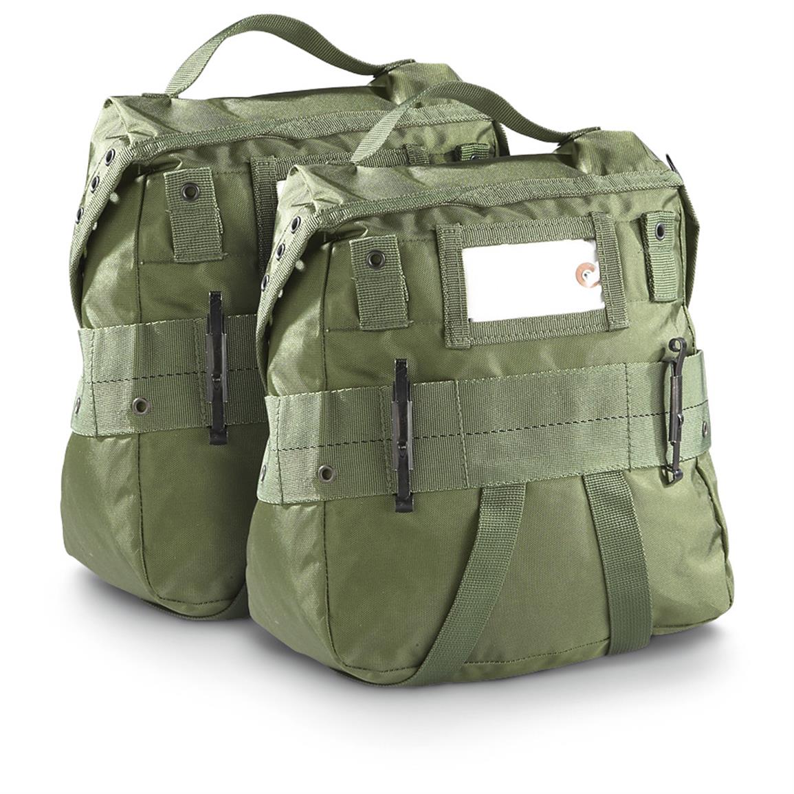 2 U.S. Military-style Buttpacks, Olive Drab - 608392, Tactical ...