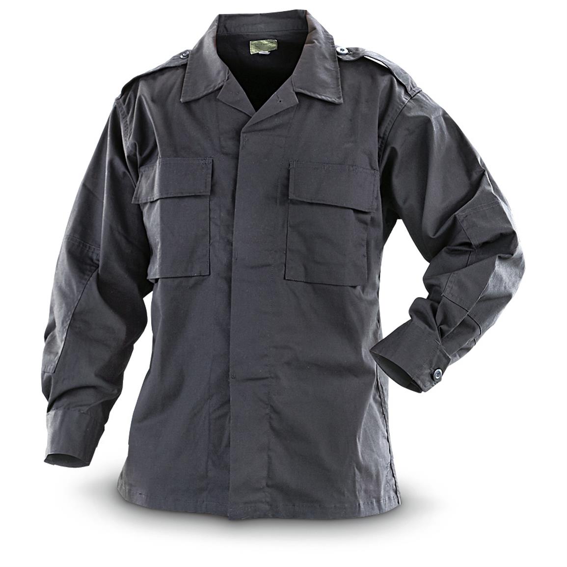 Tru-Spec® Tactical Jacket, Black - 608424, Tactical Clothing at ...
