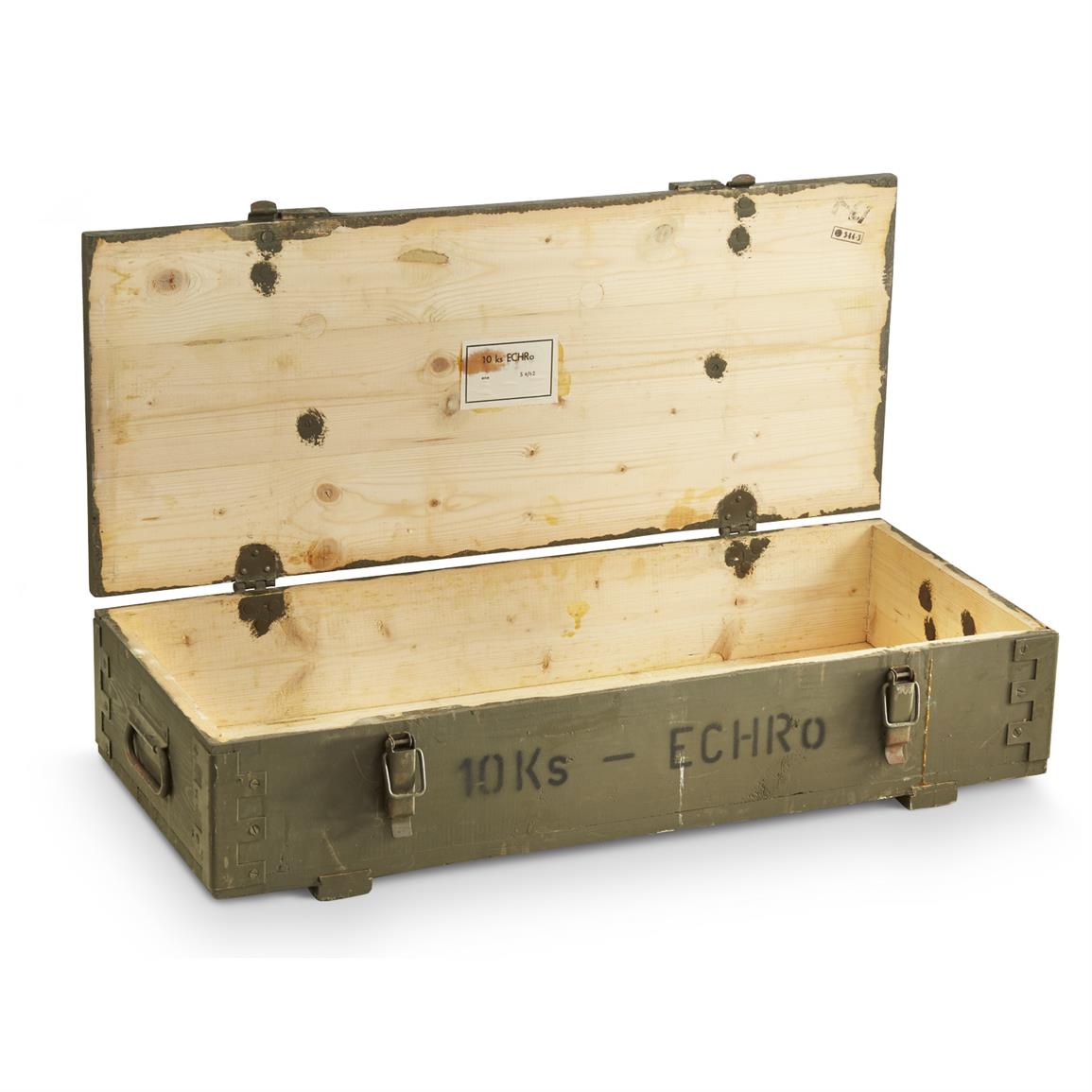 Czech Military Surplus Ammo Crate, Used - 608464, Ammo ...