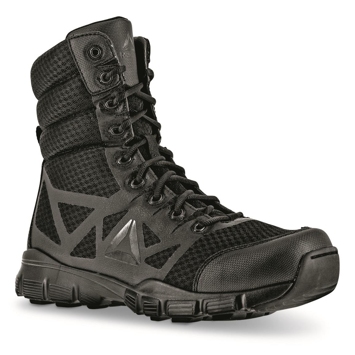 Reebok Men's 8" Dauntless Ultra Light Tactical Boots, Black