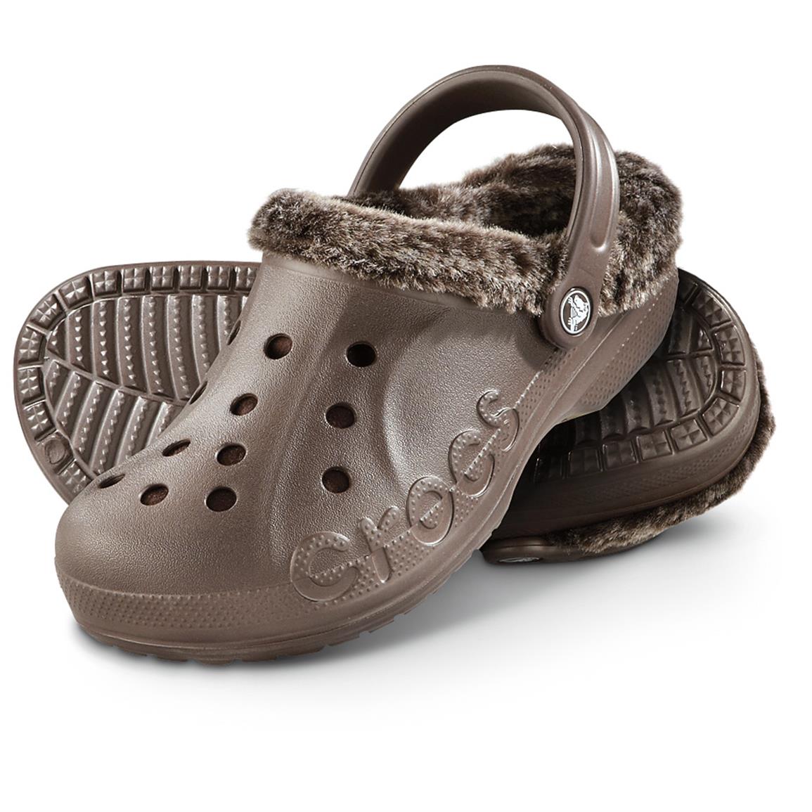 Crocs Baya Heathered Lined Clogs 608580, Casual Shoes at