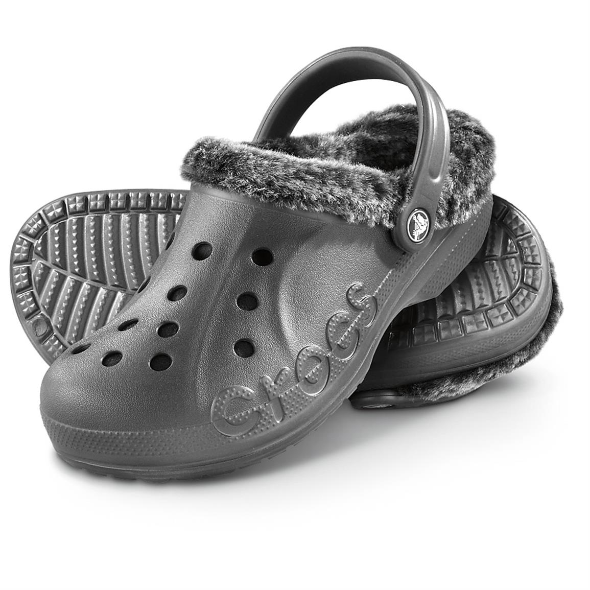  Crocs  Baya Heathered Lined Clogs  608581 Casual Shoes at 