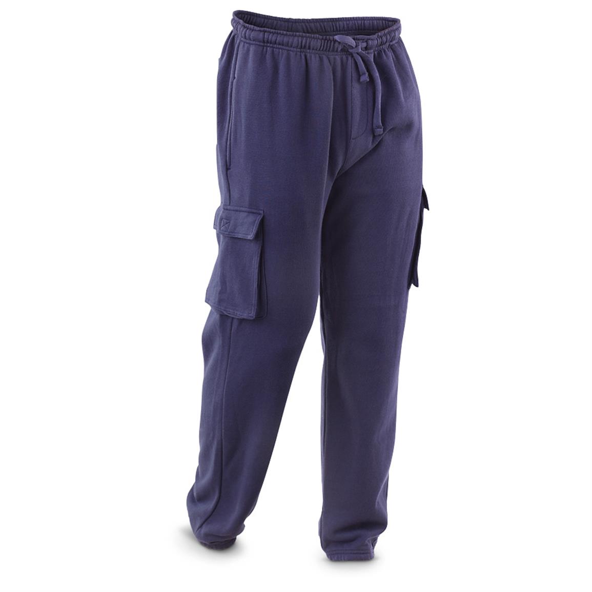 Rio Men's Fleece Cargo Pants, 2 Pack - 609317, Sleepwear & Pajamas at ...