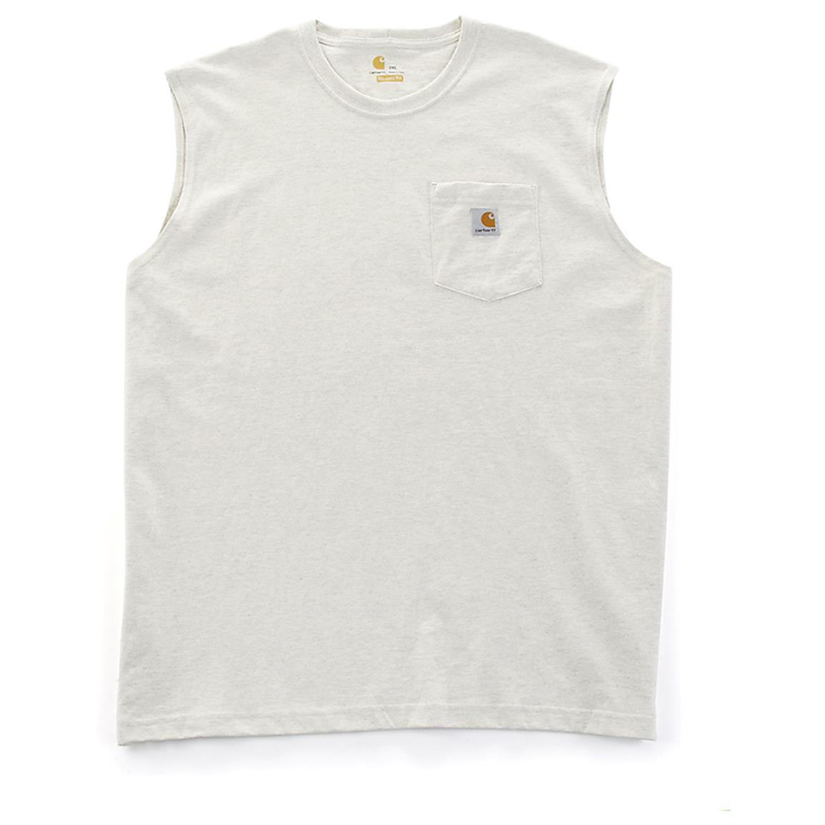 Carhartt Irregular Workwear Sleeveless Pocket Shirt 609382, TShirts