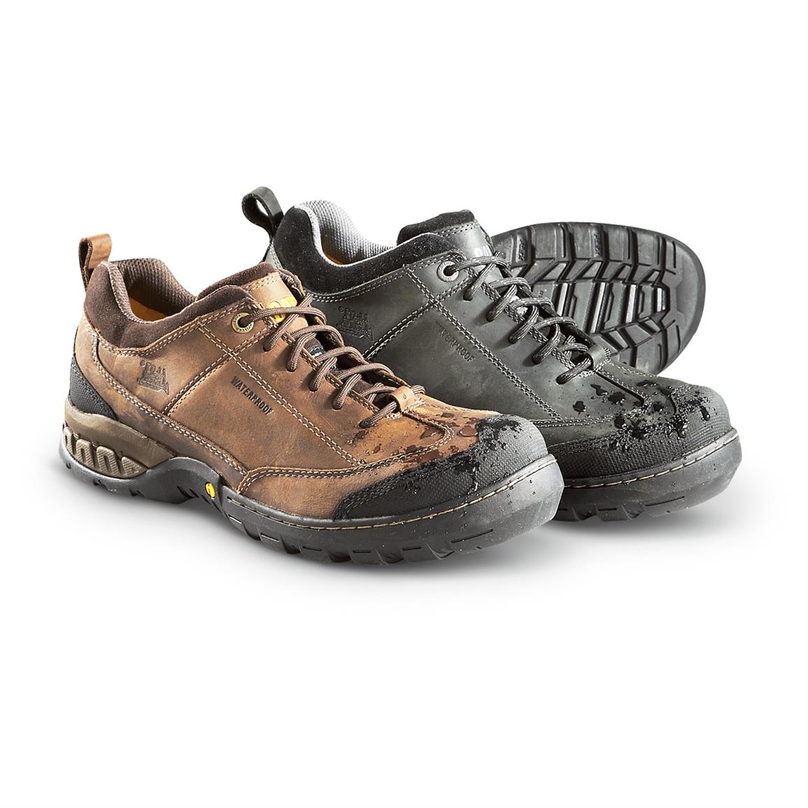 Men's Cat Footwear Sideshift Steel Toe Shoes - 609399, Work Boots at ...