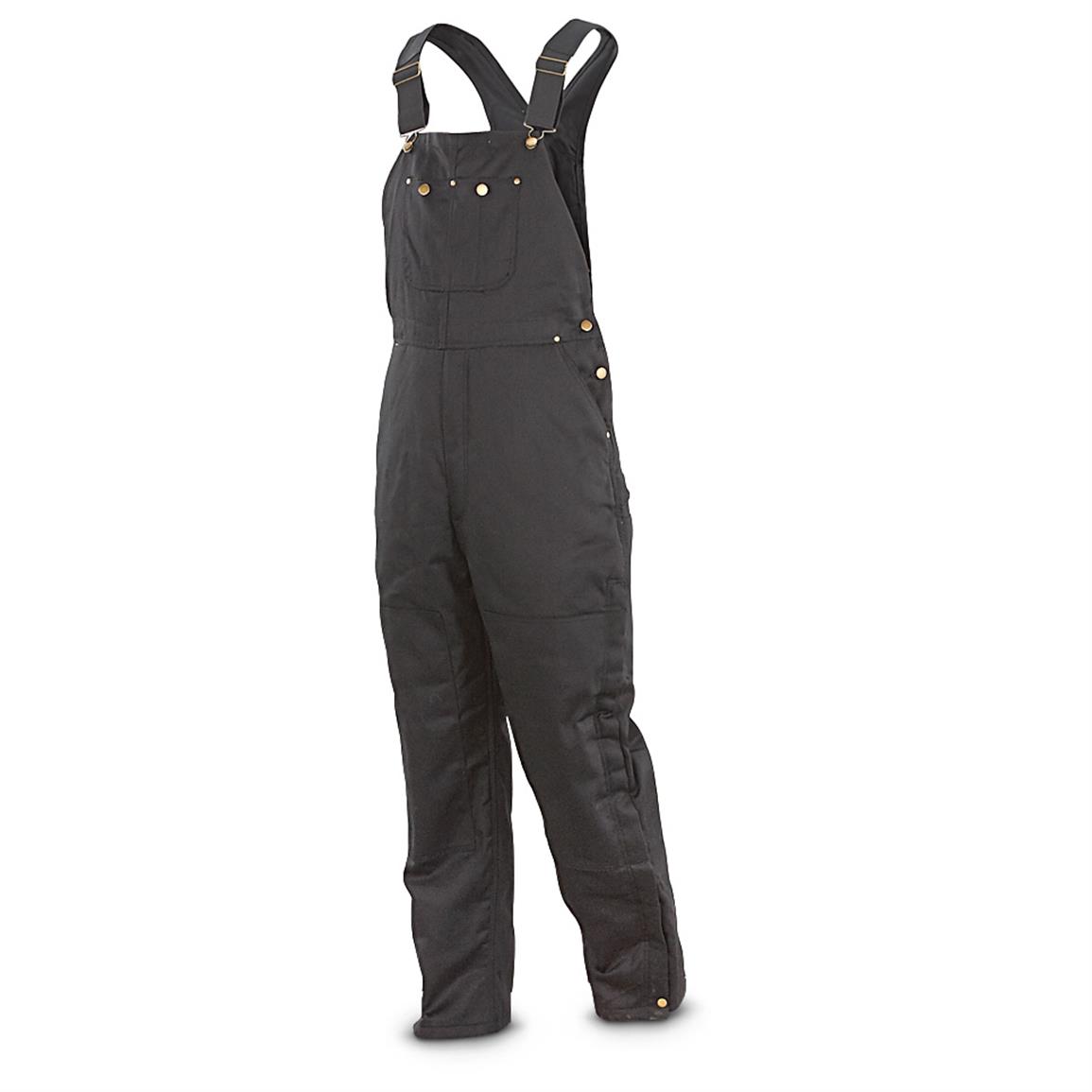 WFS Insulated Canvas Bibs 609556, Insulated Pants, Overalls