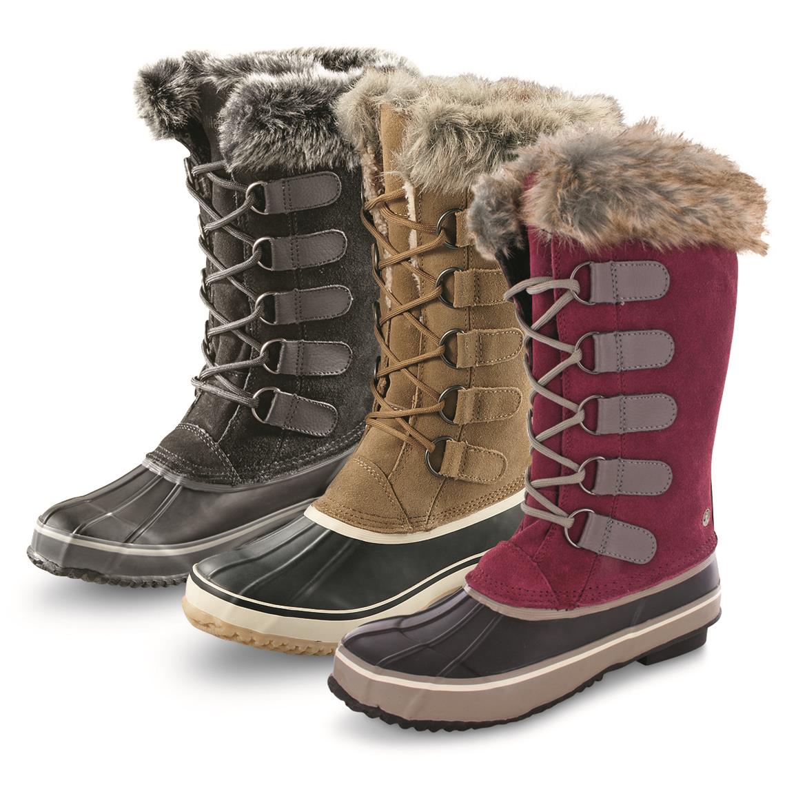 womens waterproof snow boots on sale