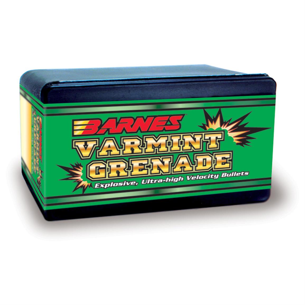250 pk barnes 223 cal 50 grain varmint grenade reloading bullets