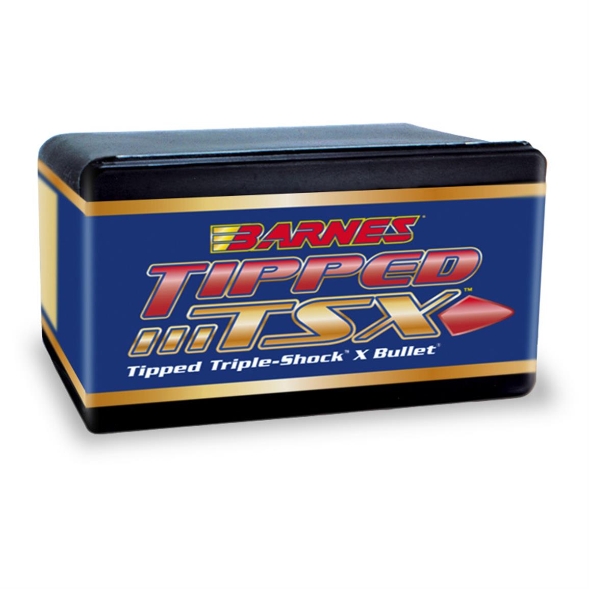50-Pk. Barnes® .30 cal. 168-grain Tipped TSX® BT Reloading Bullets