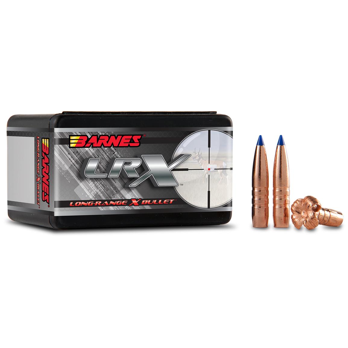 50-Pk. Barnes® .338 Lapua 280-grain LRX® Long Range X BT Reloading Bullets