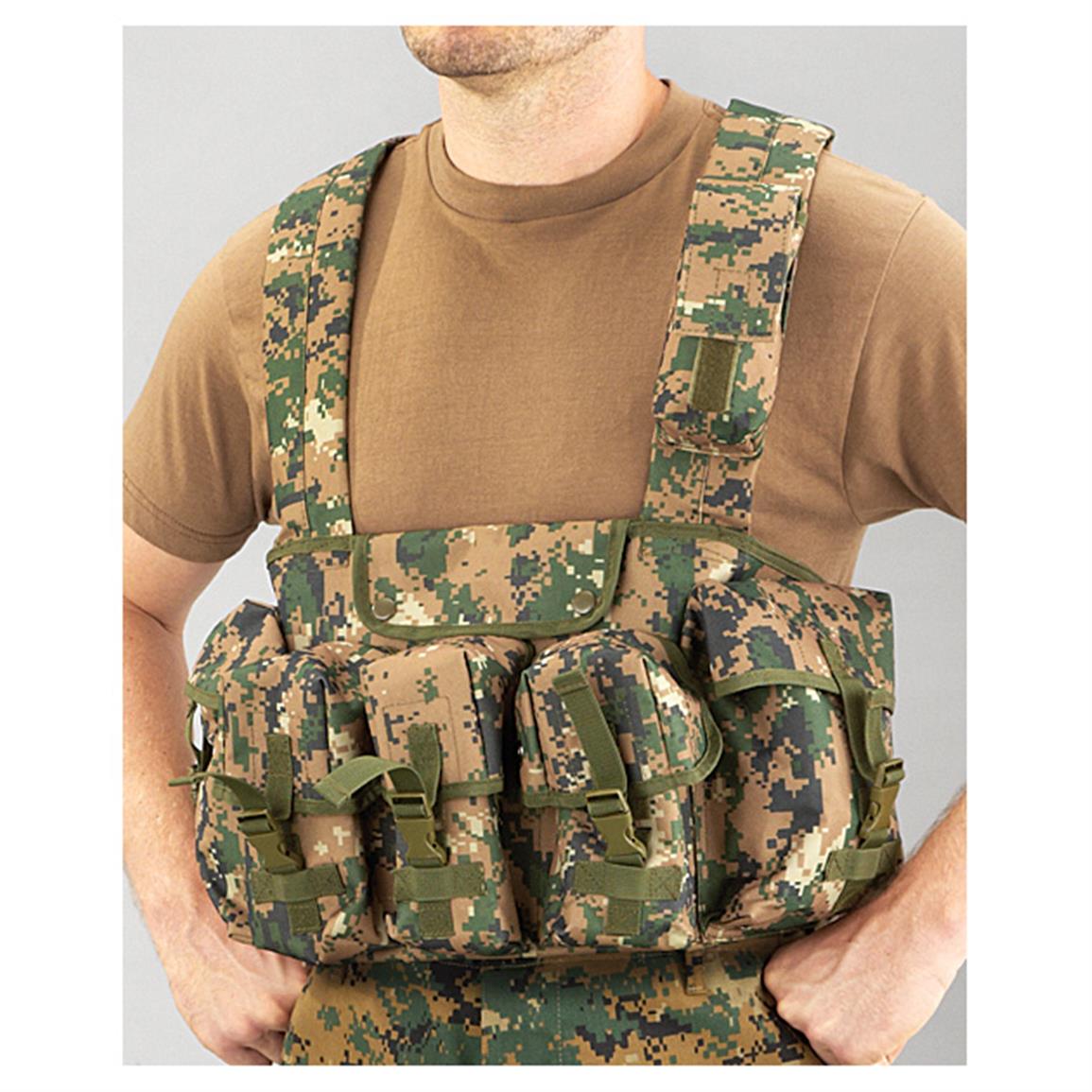 Mil-Tec® 6-pocket Chest Rig - 610685, Tactical Accessories at Sportsman ...