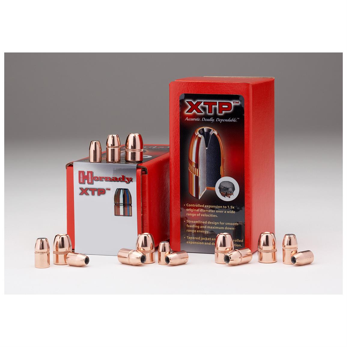 100-Pk. of Hornady® .38 Caliber .357" 158 Grain HP XTP® Bullets