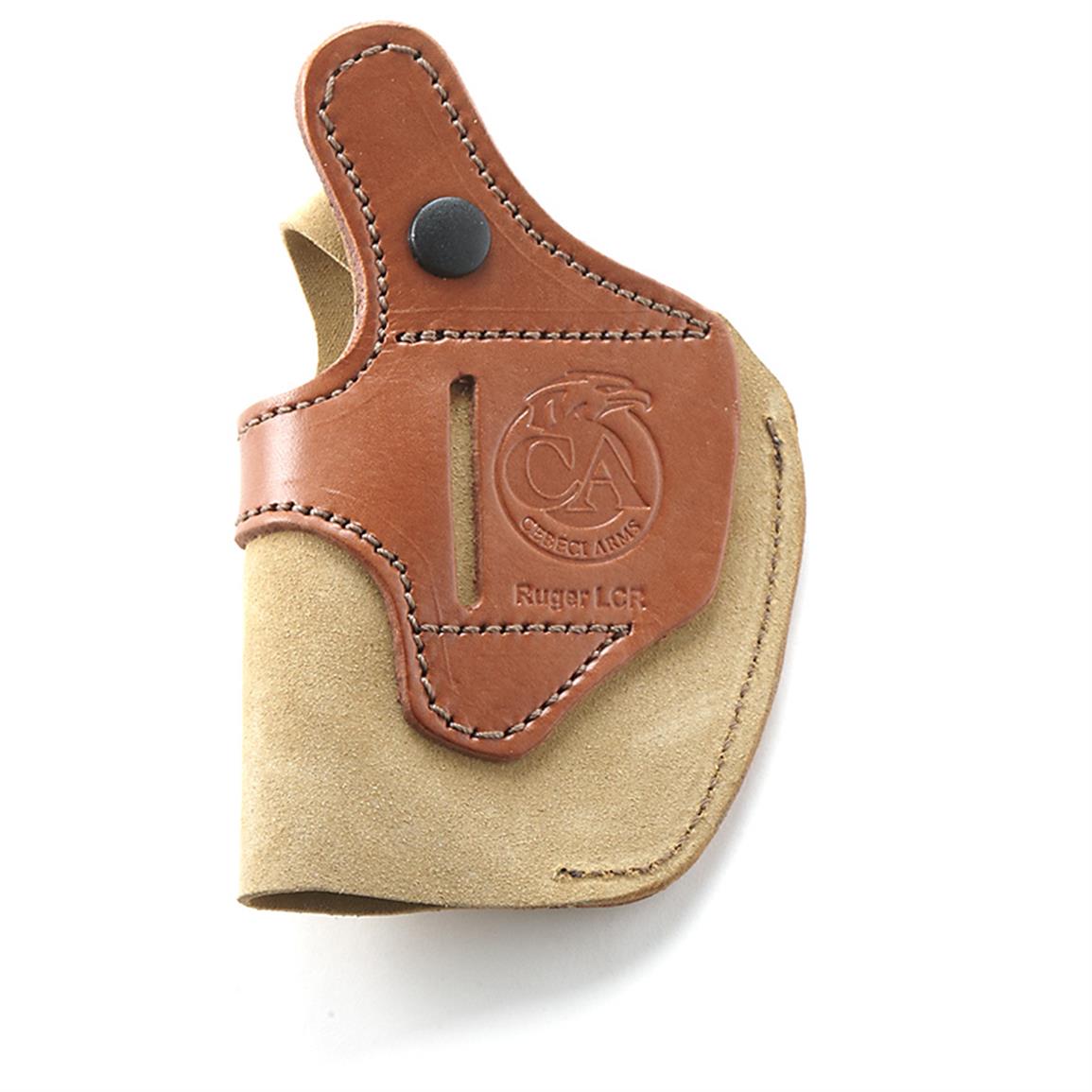 Cebeci Arms® Inside-the-Waistband Ruger® LCR Suede Leather Holster ...