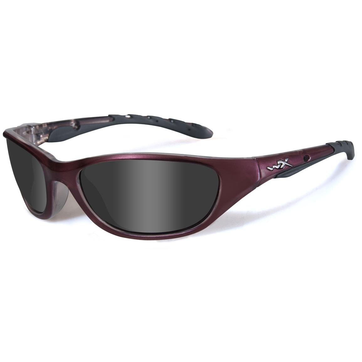 Wiley X Airrage Climate Control Polarized Sunglasses, Grey Lenses ...