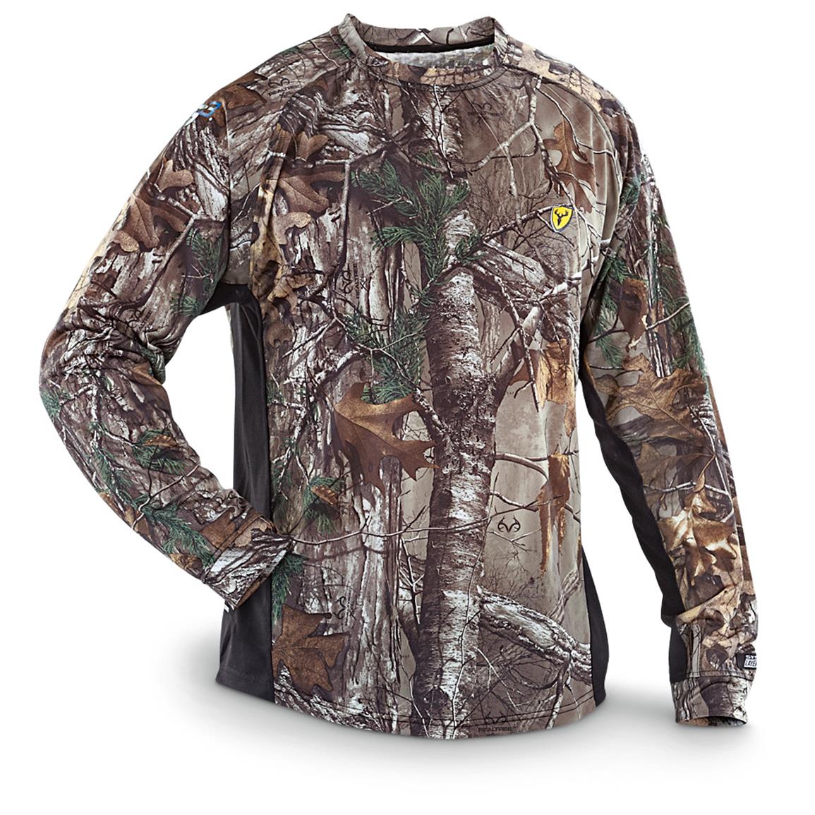 russell warm base layer shirt