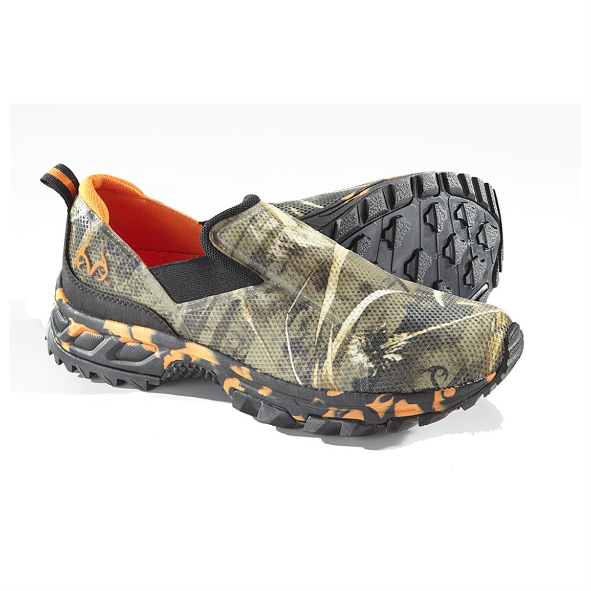 Realtree Outfitters Camo / Orange Viper Mens Sneaker Shoe Size 11.5 ...