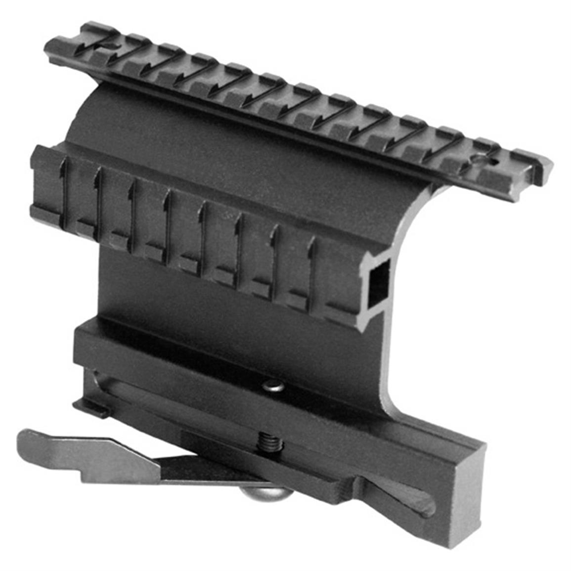 AIM Sports AK Double Rail Side Mount / Picatinny with Quick Release ...