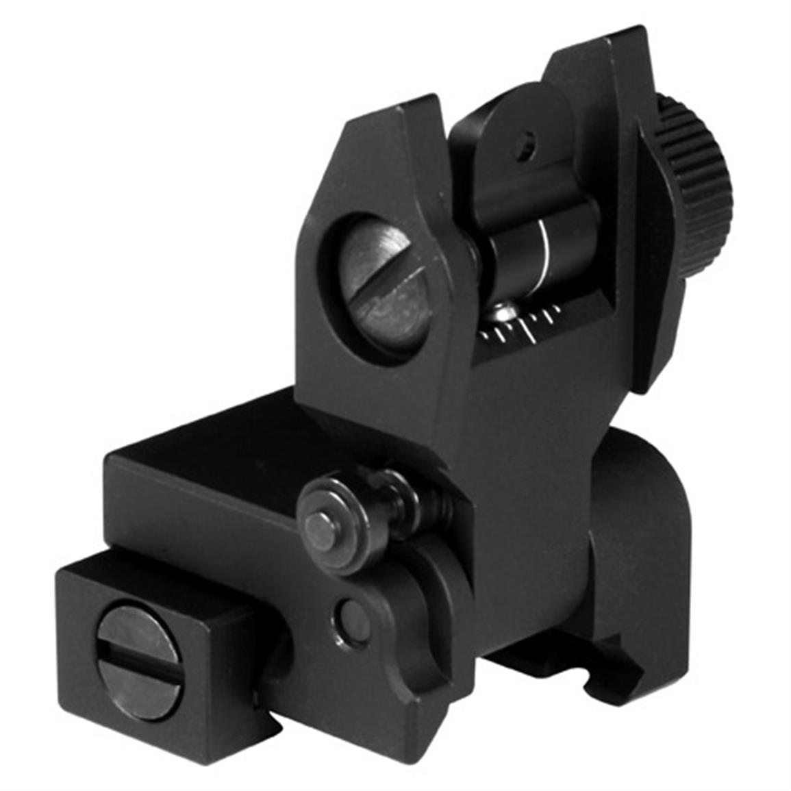 AIM Sports AR Low Profile Rear Flip-Up Sight / V2 - 612885, Tactical ...