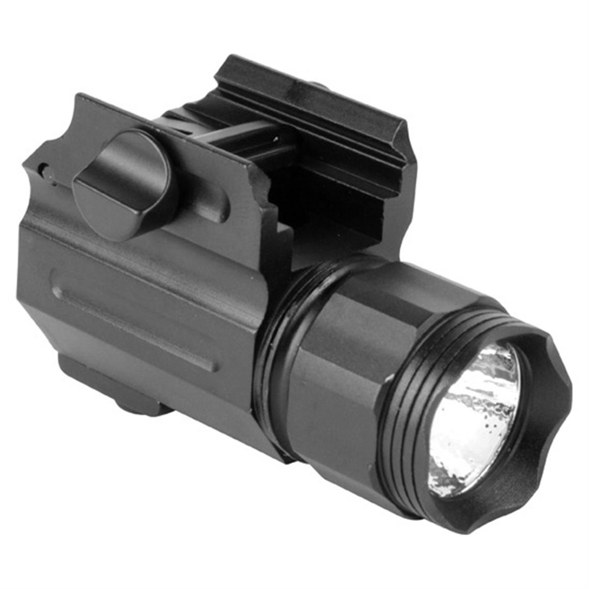 AIM Sports 150-lumen Compact Flashlight with Quick Release Mount ...