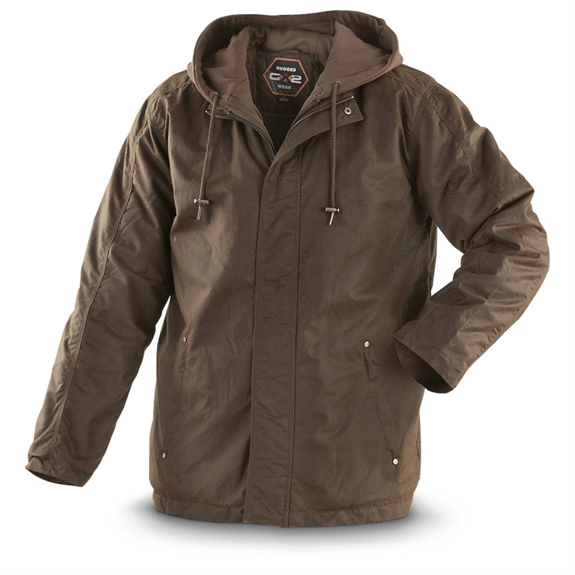 Oilskin Men's Insulated Jacket - 613948, Insulated Jackets & Coats at ...